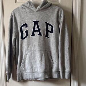 GAP Heather Gray Pullover Hoodie
